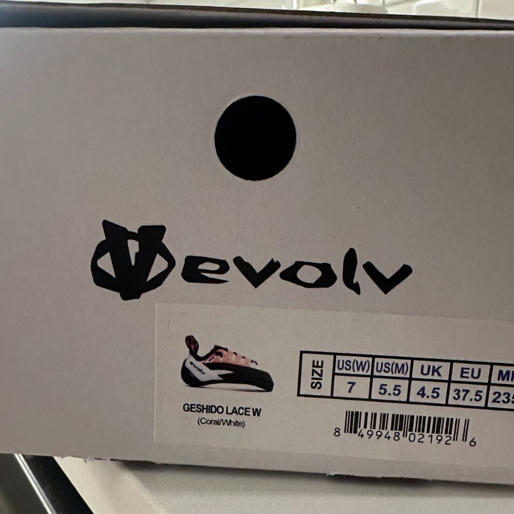 Evolv Geshido Lace W Rock Climbing Shoes (Womens) - Picture 3 of 3
